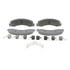 Wagner MX756 Disc Brake Pad Set Wagner Brake ThermoQuiet MX756 Semi-Metallic Disc Brake Pad Set