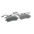 Wagner MX757 Disc Brake Pad Set Wagner Brake ThermoQuiet MX757 Semi-Metallic Disc Brake Pad Set