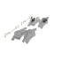Wagner MX791 Disc Brake Pad Set Wagner Brake ThermoQuiet MX791 Semi-Metallic Disc Brake Pad Set