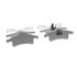 Wagner MX791 Disc Brake Pad Set Wagner Brake ThermoQuiet MX791 Semi-Metallic Disc Brake Pad Set