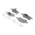 Wagner MX791 Disc Brake Pad Set Wagner Brake ThermoQuiet MX791 Semi-Metallic Disc Brake Pad Set