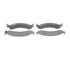 Wagner MX859 Disc Brake Pad Set Wagner Brake ThermoQuiet MX859 Semi-Metallic Disc Brake Pad Set