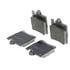 Wagner MX876 Disc Brake Pad Set Wagner Brake ThermoQuiet MX876 Semi-Metallic Disc Brake Pad Set
