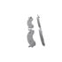 Wagner MX859 Disc Brake Pad Set Wagner Brake ThermoQuiet MX859 Semi-Metallic Disc Brake Pad Set