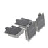 Wagner MX876 Disc Brake Pad Set Wagner Brake ThermoQuiet MX876 Semi-Metallic Disc Brake Pad Set
