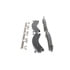 Wagner MX909 Disc Brake Pad Set Wagner Brake ThermoQuiet MX909 Semi-Metallic Disc Brake Pad Set