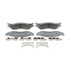 Wagner MX966B Disc Brake Pad Set Wagner Brake ThermoQuiet MX966B Semi-Metallic Disc Brake Pad Set