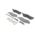 Wagner MX966B Disc Brake Pad Set Wagner Brake ThermoQuiet MX966B Semi-Metallic Disc Brake Pad Set
