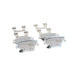 Wagner OEX1057B Disc Brake Pad Set OEX Ceramic Brake Pad