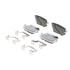 Wagner OEX1057B Disc Brake Pad Set OEX Ceramic Brake Pad