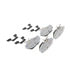 Wagner OEX1082 Disc Brake Pad Set OEX Ceramic Brake Pad