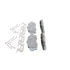 Wagner OEX1083 Disc Brake Pad Set Premium Ceramic Disc Pad