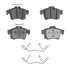 Wagner OEX1095A Disc Brake Pad Set OEX Ceramic Brake Pad