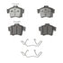 Wagner OEX1095A Disc Brake Pad Set OEX Ceramic Brake Pad