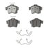 Wagner OEX1095 Disc Brake Pad Set OEX Ceramic Brake Pad