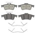 Wagner OEX1095 Disc Brake Pad Set OEX Ceramic Brake Pad