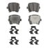 Wagner OEX1108 Disc Brake Pad Set OEX Ceramic Brake Pad