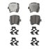 Wagner OEX1108 Disc Brake Pad Set OEX Ceramic Brake Pad