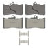 Wagner OEX1118 Disc Brake Pad Set OEX Ceramic Brake Pad
