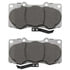 Wagner OEX1119 Disc Brake Pad Set Premium Ceramic Disc Pad