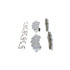 Wagner OEX1169A Disc Brake Pad Set Premium Ceramic Disc Pad
