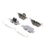 Wagner OEX1171 Disc Brake Pad Set OEX Ceramic Brake Pad