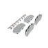Wagner OEX1258A Disc Brake Pad Set Premium Ceramic Disc Pad