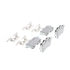 Wagner OEX1259 Disc Brake Pad Set Premium Ceramic Disc Pad