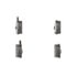 Wagner OEX1308 Disc Brake Pad Set OEX Ceramic Brake Pad