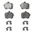 Wagner OEX1340 Disc Brake Pad Set OEX Ceramic Brake Pad