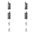 Wagner OEX1340 Disc Brake Pad Set OEX Ceramic Brake Pad