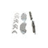 Wagner OEX1363 Disc Brake Pad Set Premium Ceramic Disc Pad