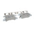 Wagner OEX1363 Disc Brake Pad Set Premium Ceramic Disc Pad