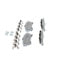 Wagner OEX1391 Disc Brake Pad Set Premium Ceramic Disc Pad
