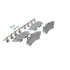 Wagner OEX1391 Disc Brake Pad Set Premium Ceramic Disc Pad