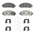 Wagner OEX1401 Disc Brake Pad Set Premium Ceramic Disc Pad