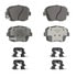 Wagner OEX1444 Disc Brake Pad Set CERAMIC DISC PAD SET