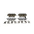 Wagner OEX1445 Disc Brake Pad Set CERAMIC DISC PAD SET