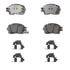 Wagner OEX1507 Disc Brake Pad Set Premium Ceramic Disc Pad