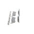 Wagner OEX1602 Disc Brake Pad Set Premium Ceramic Disc Pad