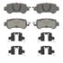Wagner OEX1624 Disc Brake Pad Set Premium Ceramic Disc Pad