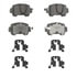 Wagner OEX1624 Disc Brake Pad Set Premium Ceramic Disc Pad