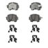 Wagner OEX1624 Disc Brake Pad Set Premium Ceramic Disc Pad