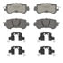 Wagner OEX1624 Disc Brake Pad Set Premium Ceramic Disc Pad