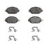 Wagner OEX1649 Disc Brake Pad Set Premium Ceramic Disc Pad