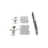 Wagner OEX1663 Disc Brake Pad Set Premium Ceramic Disc Pad