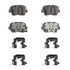 Wagner OEX1848 Disc Brake Pad Set Premium Ceramic Disc Pad
