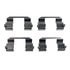 084-1436 by BECK ARNLEY - DISC BRAKE HRDWR KIT