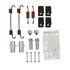 084-1943 by BECK ARNLEY - EMERGENCY BRAKE SHOE HARDWARE KIT