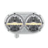 United Pacific 32142 Headlight Assembly Headlight Assembly - LH, LED, 5-3/4", Polished Housing, High/Low Beam, with Amber LED